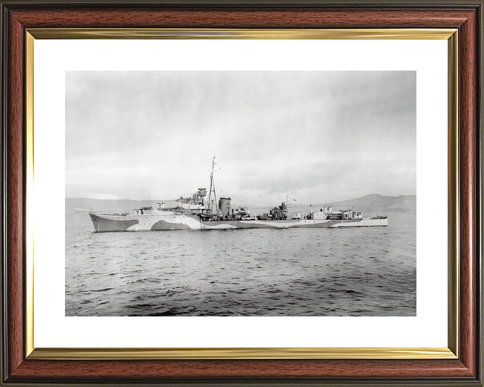 HMS Relentless H85 R Class Destroyer 1942 Photo Print - Posters, Prints, & Visual Artwork - by Hampshire Prints (image 8 of 9)