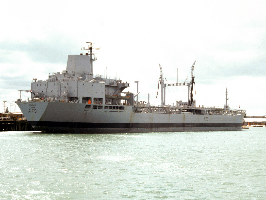RFA Appleleaf A79 Leaf Class Tanker August 1989 Photo Print - Posters, Prints, & Visual Artwork - by Hampshire Prints (image 1 of 9)