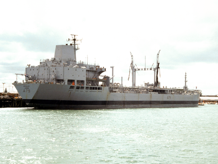 RFA Appleleaf A79 Leaf Class Tanker August 1989 Photo Print - Posters, Prints, & Visual Artwork - by Hampshire Prints (image 1 of 9)