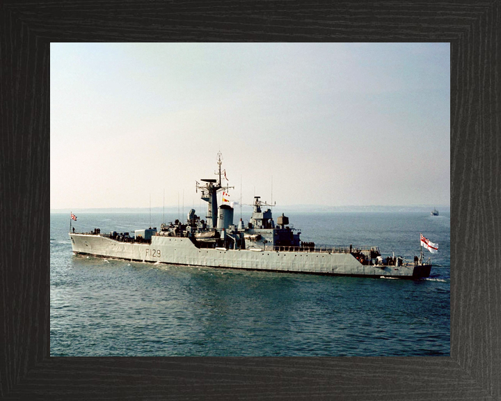 HMS Rhyl F129 Rothesay Class Frigate March 1982 Photo Print - Posters, Prints, & Visual Artwork - by Hampshire Prints (image 3 of 9)