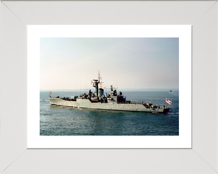 HMS Rhyl F129 Rothesay Class Frigate March 1982 Photo Print - Posters, Prints, & Visual Artwork - by Hampshire Prints (image 4 of 9)
