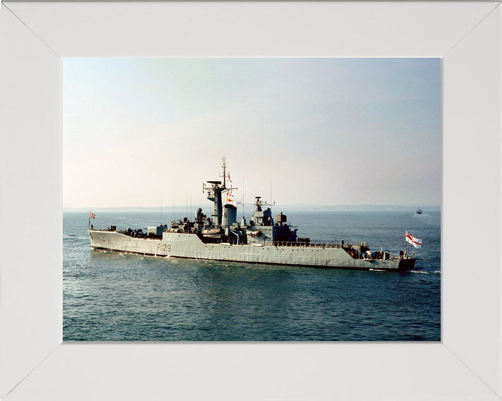 HMS Rhyl F129 Rothesay Class Frigate March 1982 Photo Print - Posters, Prints, & Visual Artwork - by Hampshire Prints (image 5 of 9)