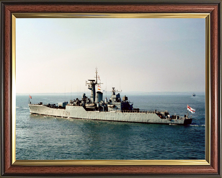 HMS Rhyl F129 Rothesay Class Frigate March 1982 Photo Print - Posters, Prints, & Visual Artwork - by Hampshire Prints (image 9 of 9)