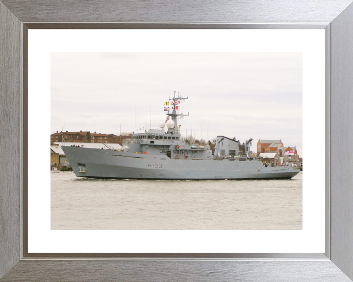 HMS Roebuck H130 Coastal Survey Vessel March 2010 Port Side View Photo Print - Posters, Prints, & Visual Artwork - by Hampshire Prints (image 6 of 9)