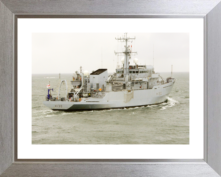 HMS Roebuck H130 Coastal Survey Vessel Underway Photo Print - Posters, Prints, & Visual Artwork - by Hampshire Prints (image 6 of 9)