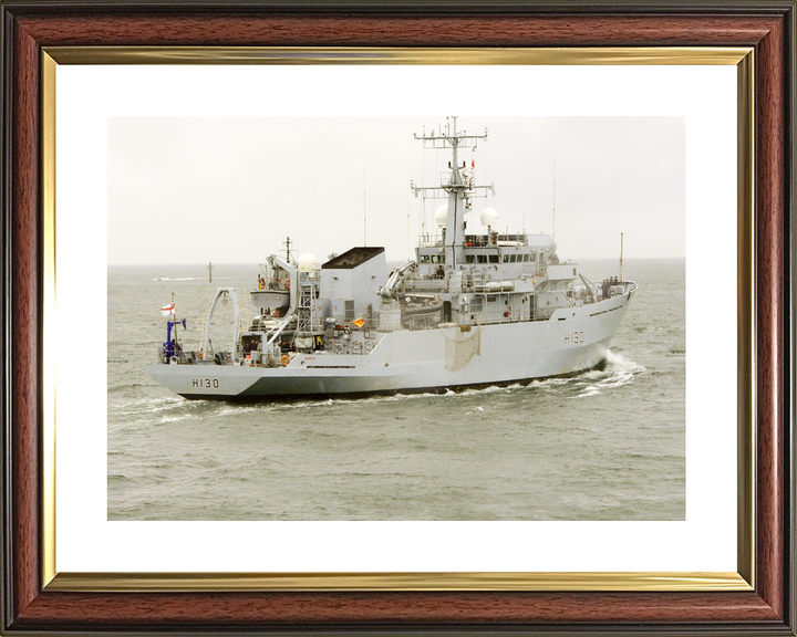 HMS Roebuck H130 Coastal Survey Vessel Underway Photo Print - Posters, Prints, & Visual Artwork - by Hampshire Prints (image 8 of 9)