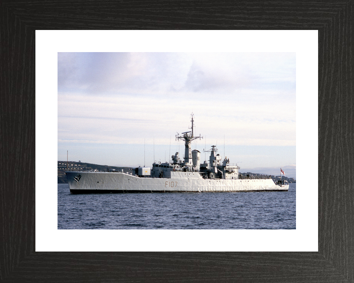 HMS Rothesay F107 Rothesay Class Frigate 1984 Photo Print - Posters, Prints, & Visual Artwork - by Hampshire Prints (image 2 of 9)