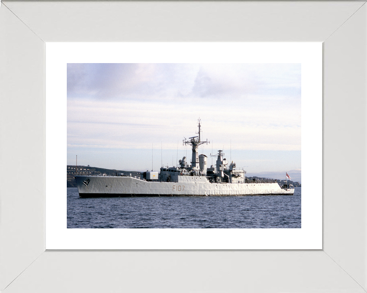 HMS Rothesay F107 Rothesay Class Frigate 1984 Photo Print - Posters, Prints, & Visual Artwork - by Hampshire Prints (image 4 of 9)