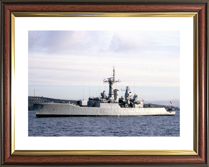 HMS Rothesay F107 Rothesay Class Frigate 1984 Photo Print - Posters, Prints, & Visual Artwork - by Hampshire Prints (image 8 of 9)