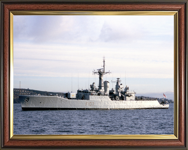 HMS Rothesay F107 Rothesay Class Frigate 1984 Photo Print - Posters, Prints, & Visual Artwork - by Hampshire Prints (image 9 of 9)