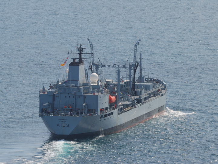 RFA Bayleaf A109 Leaf Class Tanker July 2009 Starboard Quarter View Photo Print - Posters, Prints, & Visual Artwork - by Hampshire Prints (image 1 of 9)
