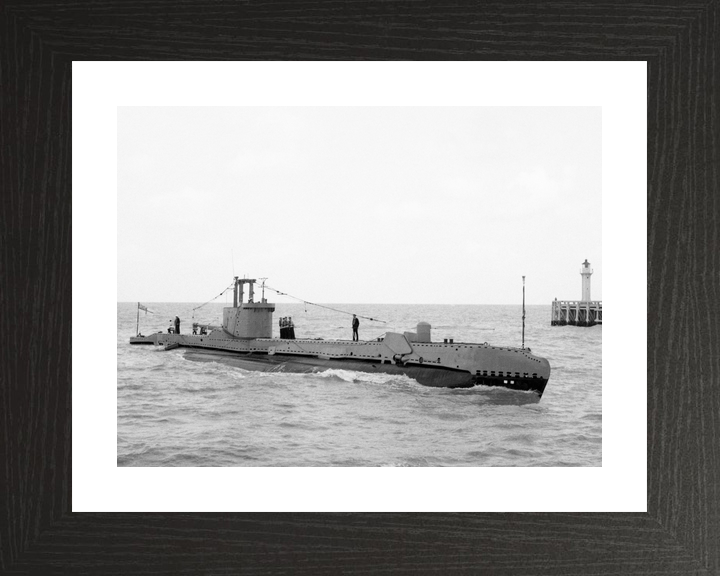 HMS Scorcher P258 S Class Submarine 1945 Paying Off