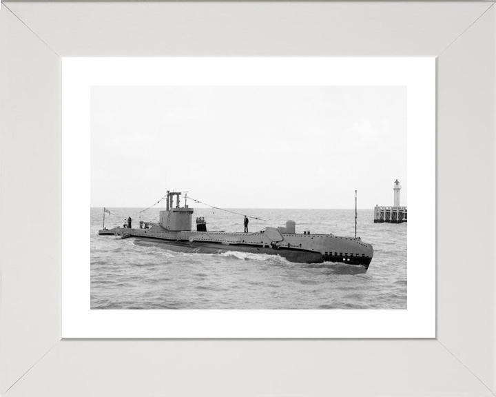 HMS Scorcher P258 S Class Submarine 1945 Paying Off