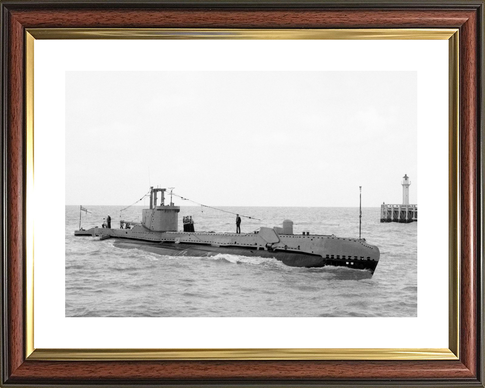 HMS Scorcher P258 S Class Submarine 1945 Paying Off