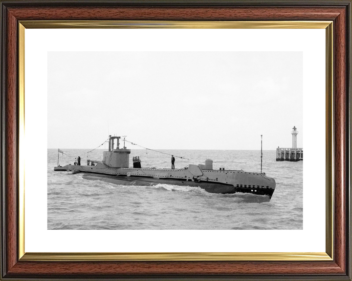HMS Scorcher P258 S Class Submarine 1945 Paying Off