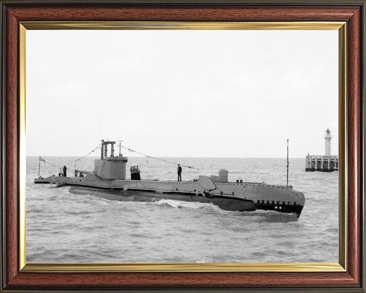 HMS Scorcher P258 S Class Submarine 1945 Paying Off
