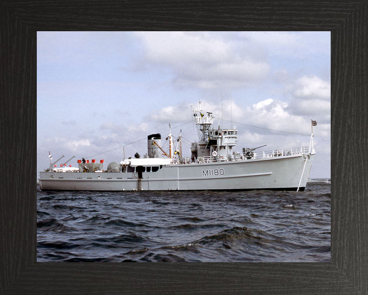HMS Shavington M1180 Ton Class Minesweeper Warship June 1977 Photo Print - Posters, Prints, & Visual Artwork - by Hampshire Prints (image 3 of 9)