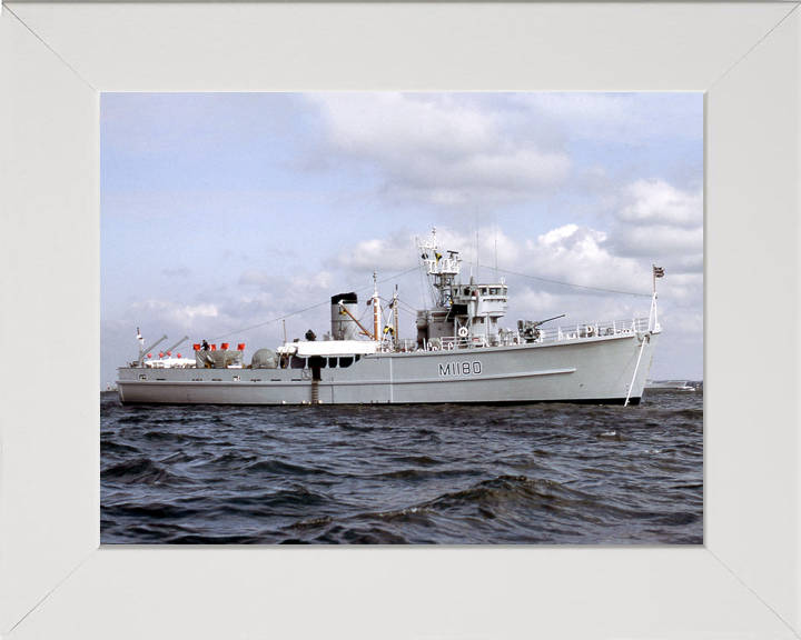 HMS Shavington M1180 Ton Class Minesweeper Warship June 1977 Photo Print - Posters, Prints, & Visual Artwork - by Hampshire Prints (image 5 of 9)