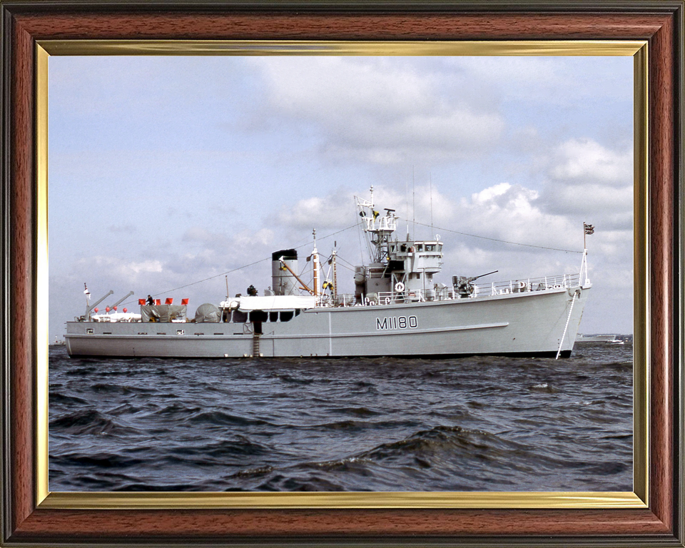 HMS Shavington M1180 Ton Class Minesweeper Warship June 1977 Photo Print - Posters, Prints, & Visual Artwork - by Hampshire Prints (image 9 of 9)