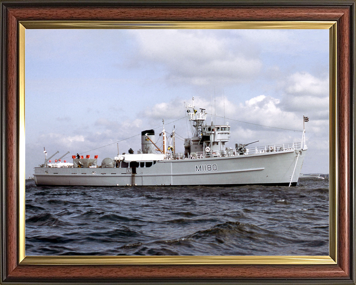 HMS Shavington M1180 Ton Class Minesweeper Warship June 1977 Photo Print - Posters, Prints, & Visual Artwork - by Hampshire Prints (image 9 of 9)