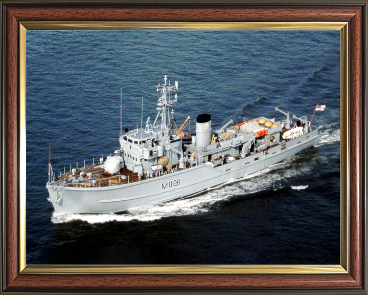 HMS Sheraton M1181 Ton Class Minesweeper Warship Photo Print - Posters, Prints, & Visual Artwork - by Hampshire Prints (image 9 of 9)