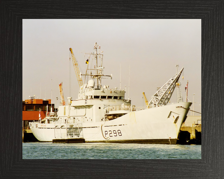 HMS Shetland P298 Island Class Patrol Vessel Alongside Photo Print - Posters, Prints, & Visual Artwork - by Hampshire Prints (image 3 of 9)