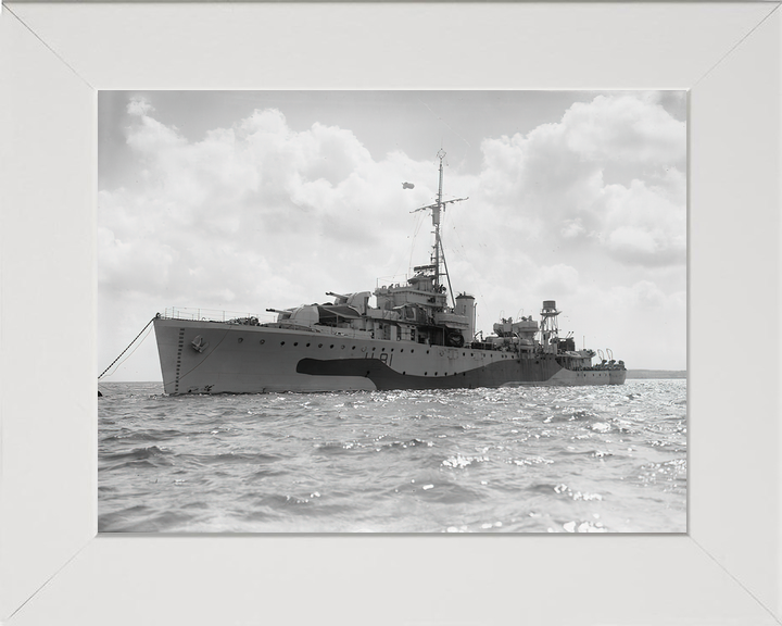 HMS Stork L81 Bittern Class Sloop Warship July 1943 Photo Print - Posters, Prints, & Visual Artwork - by Hampshire Prints (image 5 of 9)