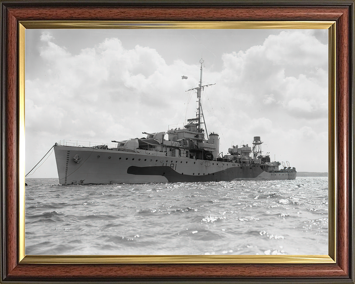 HMS Stork L81 Bittern Class Sloop Warship July 1943 Photo Print - Posters, Prints, & Visual Artwork - by Hampshire Prints (image 9 of 9)
