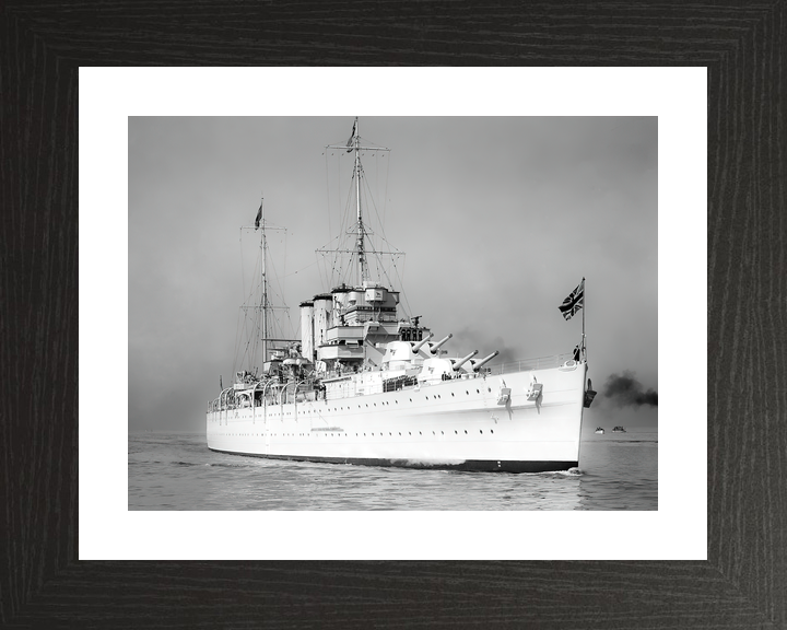 HMS Sussex 96 County Class Heavy Cruiser Warship Photo Print - Posters, Prints, & Visual Artwork - by Hampshire Prints (image 2 of 9)