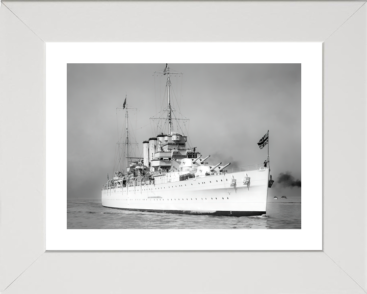 HMS Sussex 96 County Class Heavy Cruiser Warship Photo Print - Posters, Prints, & Visual Artwork - by Hampshire Prints (image 4 of 9)