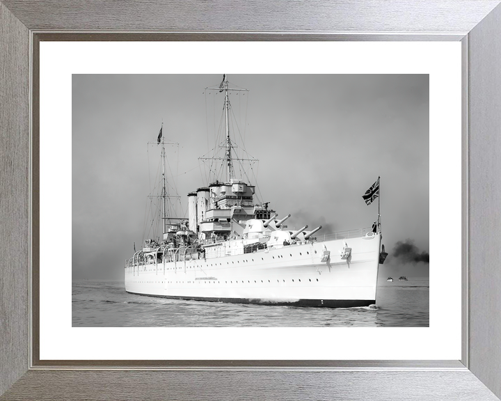 HMS Sussex 96 County Class Heavy Cruiser Warship Photo Print - Posters, Prints, & Visual Artwork - by Hampshire Prints (image 6 of 9)
