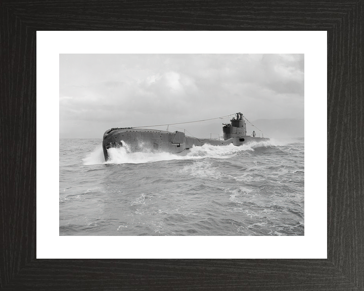 HMS Taku N38 T Class Submarine At Speed