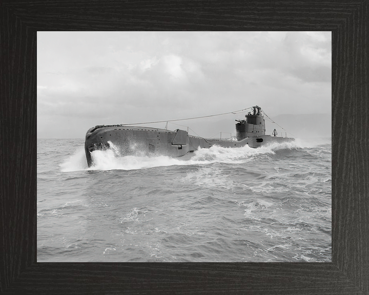 HMS Taku N38 T Class Submarine At Speed