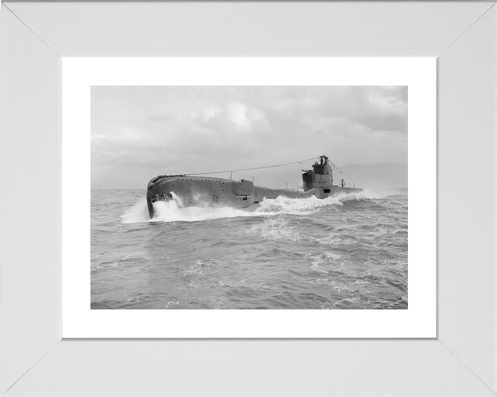 HMS Taku N38 T Class Submarine At Speed