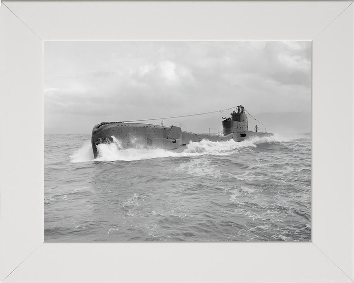 HMS Taku N38 T Class Submarine At Speed