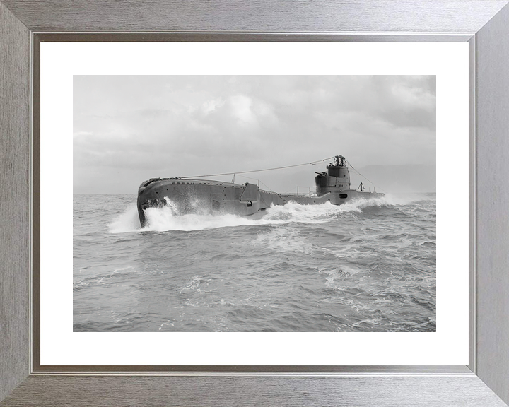 HMS Taku N38 T Class Submarine At Speed