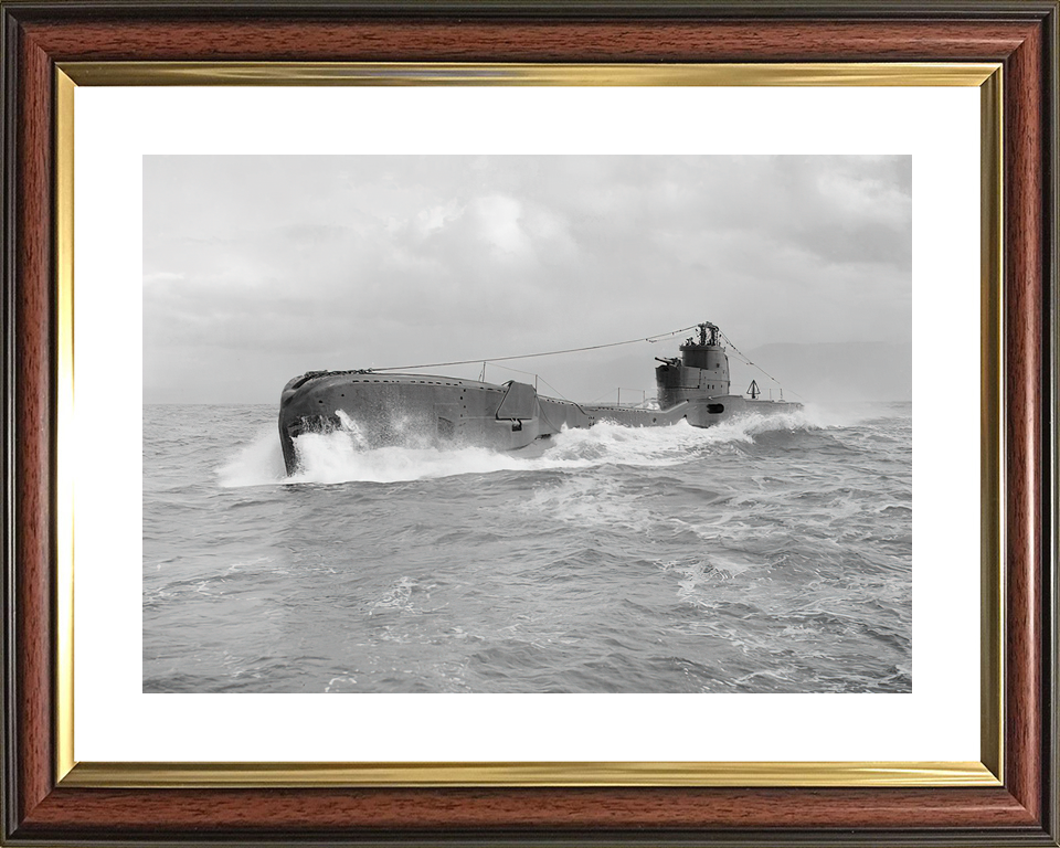 HMS Taku N38 T Class Submarine At Speed
