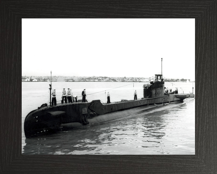 HMS Telemachus P321 T Class Submarine Port Side
