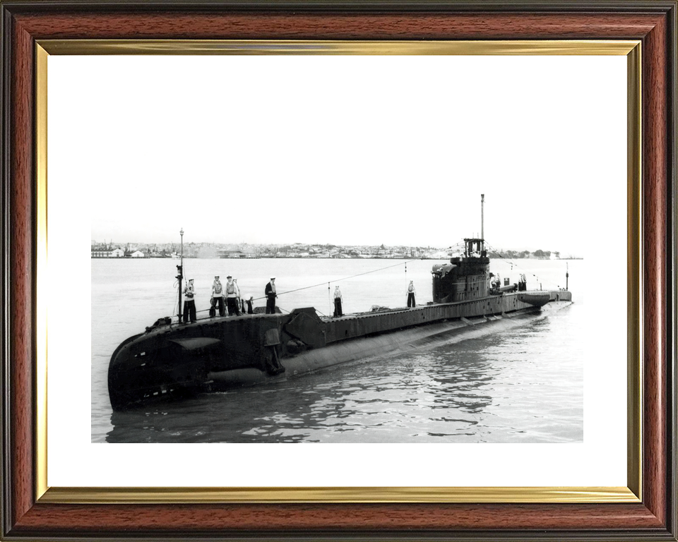 HMS Telemachus P321 T Class Submarine Port Side