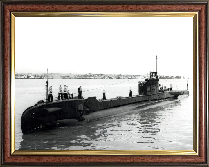 HMS Telemachus P321 T Class Submarine Port Side