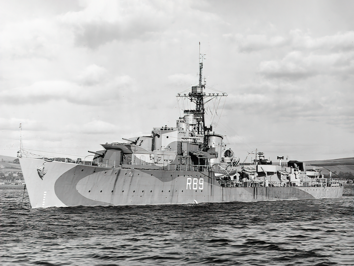 HMS Termagant R89 T Class Destroyer 1943 Photo Print - Posters, Prints, & Visual Artwork - by Hampshire Prints (image 1 of 9)