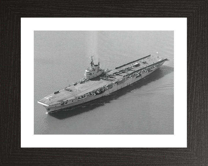HMS Theseus R64 Colossus Class Aircraft Carrier Leaving Harbour Photo Print - Posters, Prints, & Visual Artwork - by Hampshire Prints (image 2 of 9)