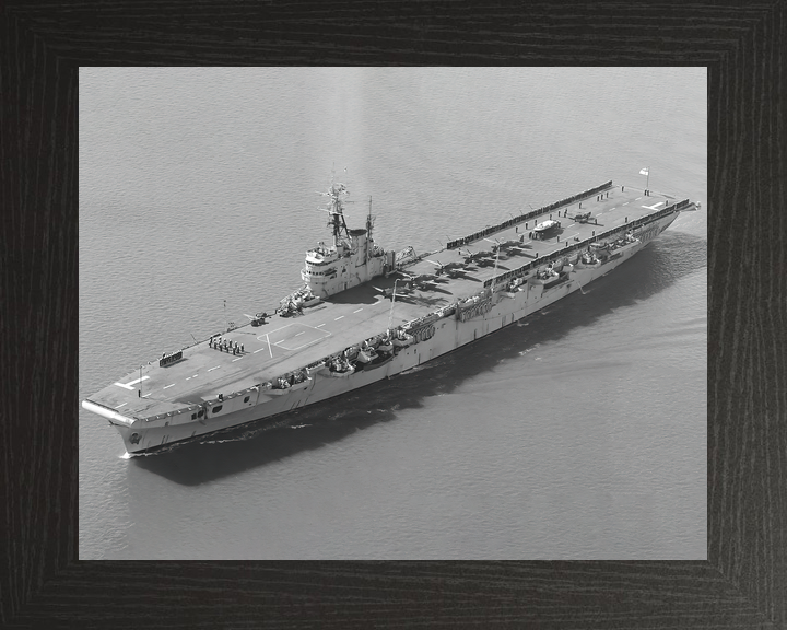 HMS Theseus R64 Colossus Class Aircraft Carrier Leaving Harbour Photo Print - Posters, Prints, & Visual Artwork - by Hampshire Prints (image 3 of 9)