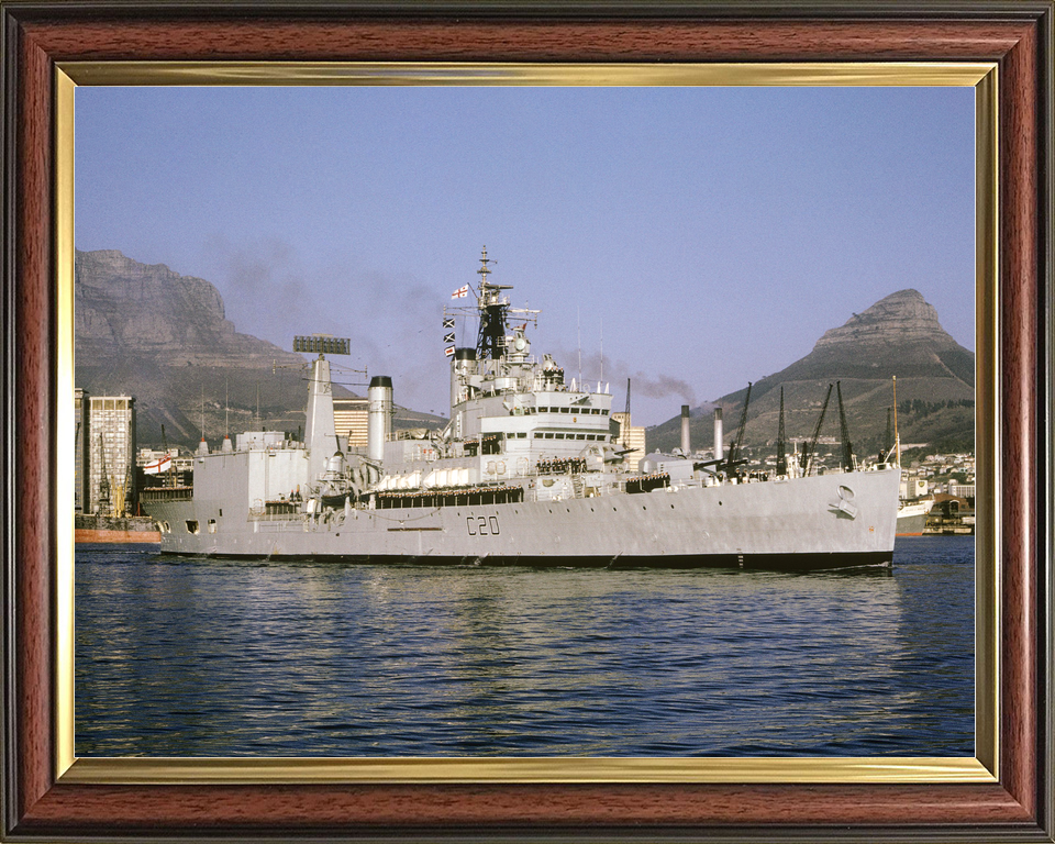 HMS Tiger C20 Tiger Class Light Cruiser Leaving Harbour Photo Print - Posters, Prints, & Visual Artwork - by Hampshire Prints (image 9 of 9)