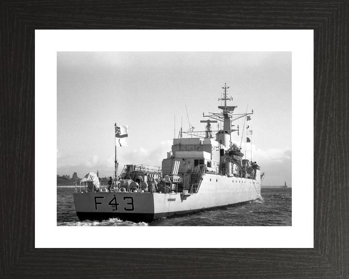 HMS Torquay F43 Whitby Class Frigate Starboard Quarter View Photo Print - Posters, Prints, & Visual Artwork - by Hampshire Prints (image 2 of 9)