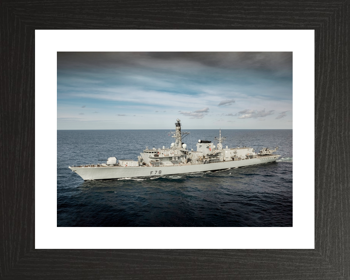 HMS Kent F78 Type 23 Frigate 5 May 2021 Port Side View Photo Print - Posters, Prints, & Visual Artwork - by Hampshire Prints (image 2 of 9)
