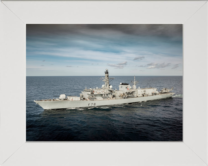 HMS Kent F78 Type 23 Frigate 5 May 2021 Port Side View Photo Print - Posters, Prints, & Visual Artwork - by Hampshire Prints (image 5 of 9)