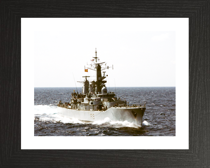 HMS Euryalus (F15) Royal Navy Leander Class Frigate At Speed Photo Print Wall Art Decor - Posters, Prints, & Visual Artwork - by Hampshire Prints (image 2 of 9)