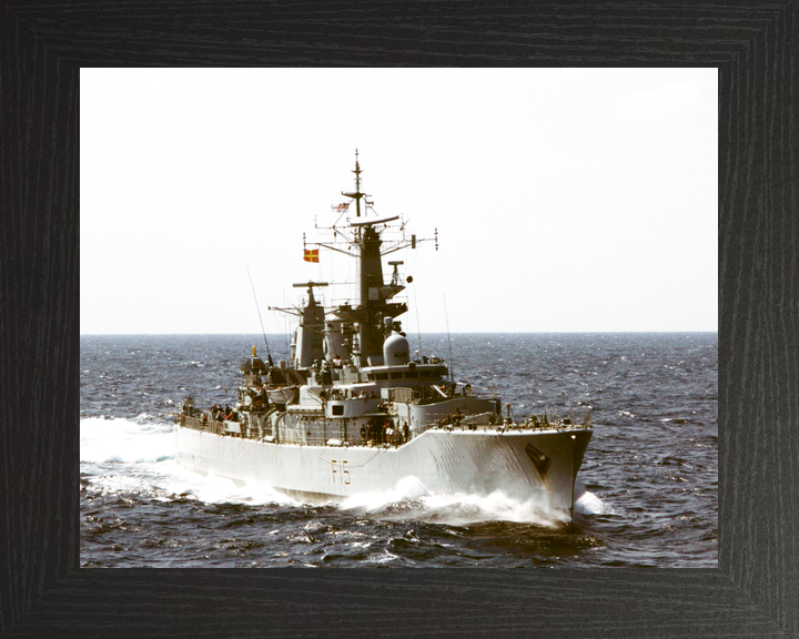HMS Euryalus (F15) Royal Navy Leander Class Frigate At Speed Photo Print Wall Art Decor - Posters, Prints, & Visual Artwork - by Hampshire Prints (image 3 of 9)
