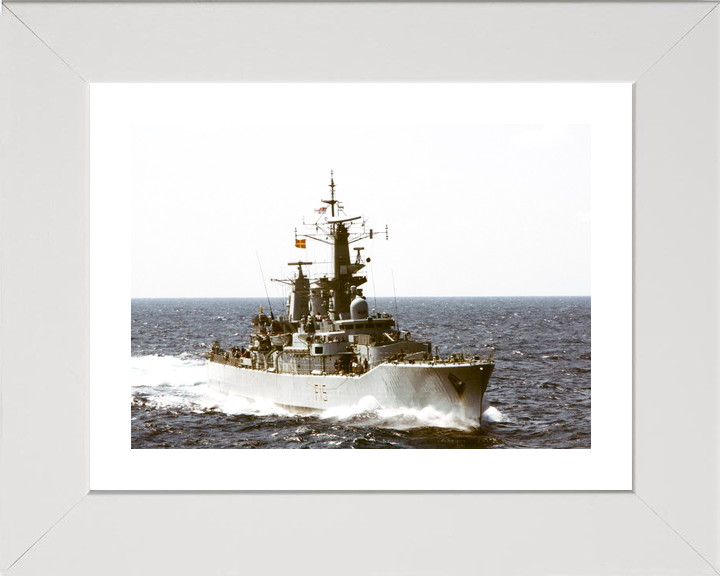 HMS Euryalus (F15) Royal Navy Leander Class Frigate At Speed Photo Print Wall Art Decor - Posters, Prints, & Visual Artwork - by Hampshire Prints (image 4 of 9)
